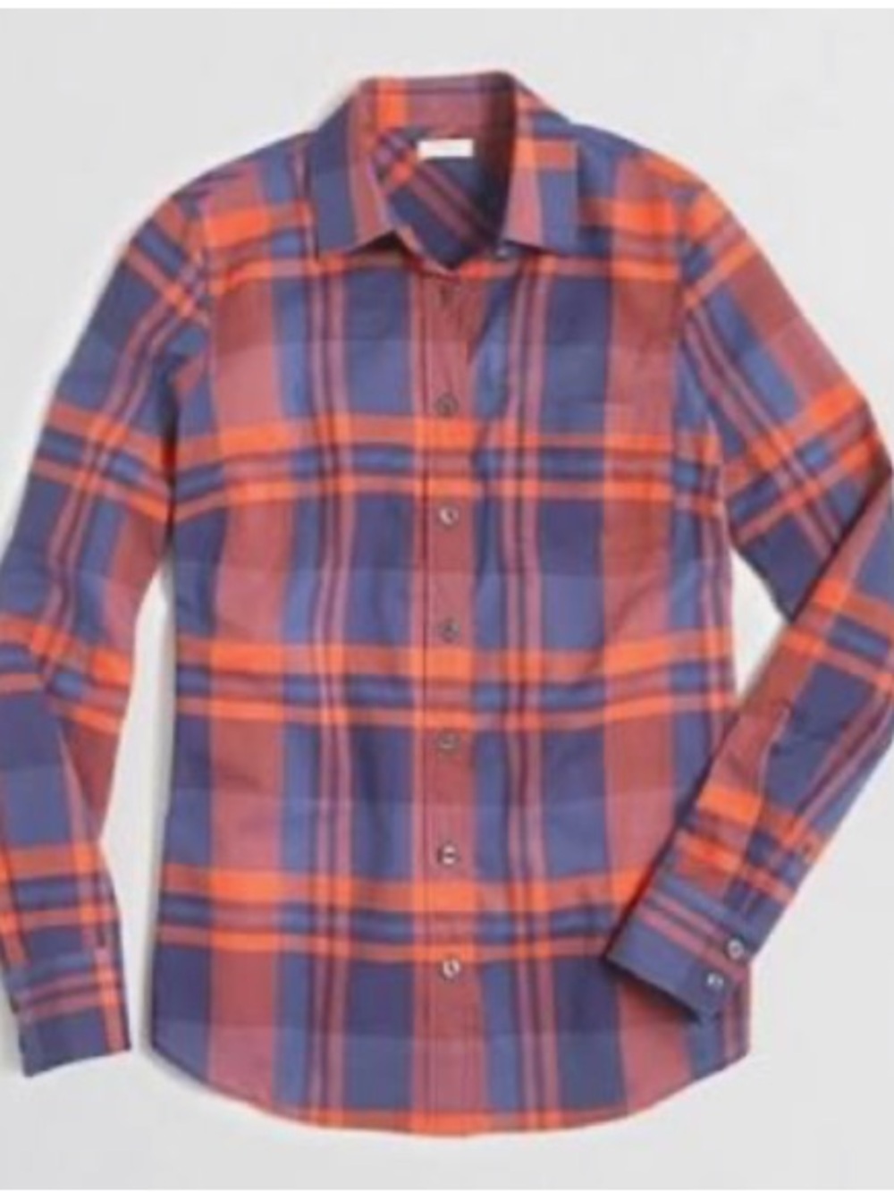 J.Crew Preppy Tartan Plaid Button Down Shirt Size S